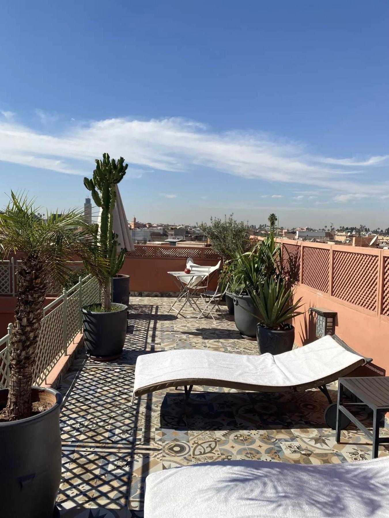 Bed and Breakfast Ryad El Borj Marrakesch Exterior foto