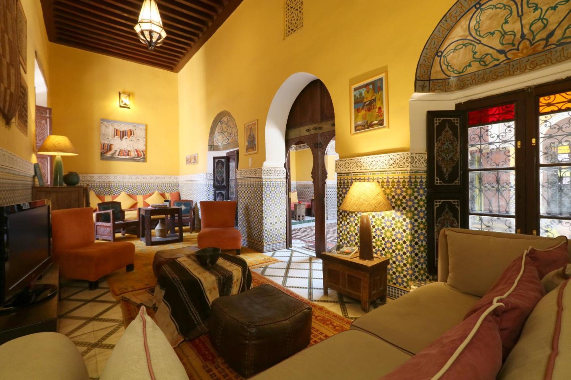 Bed and Breakfast Ryad El Borj Marrakesch Exterior foto