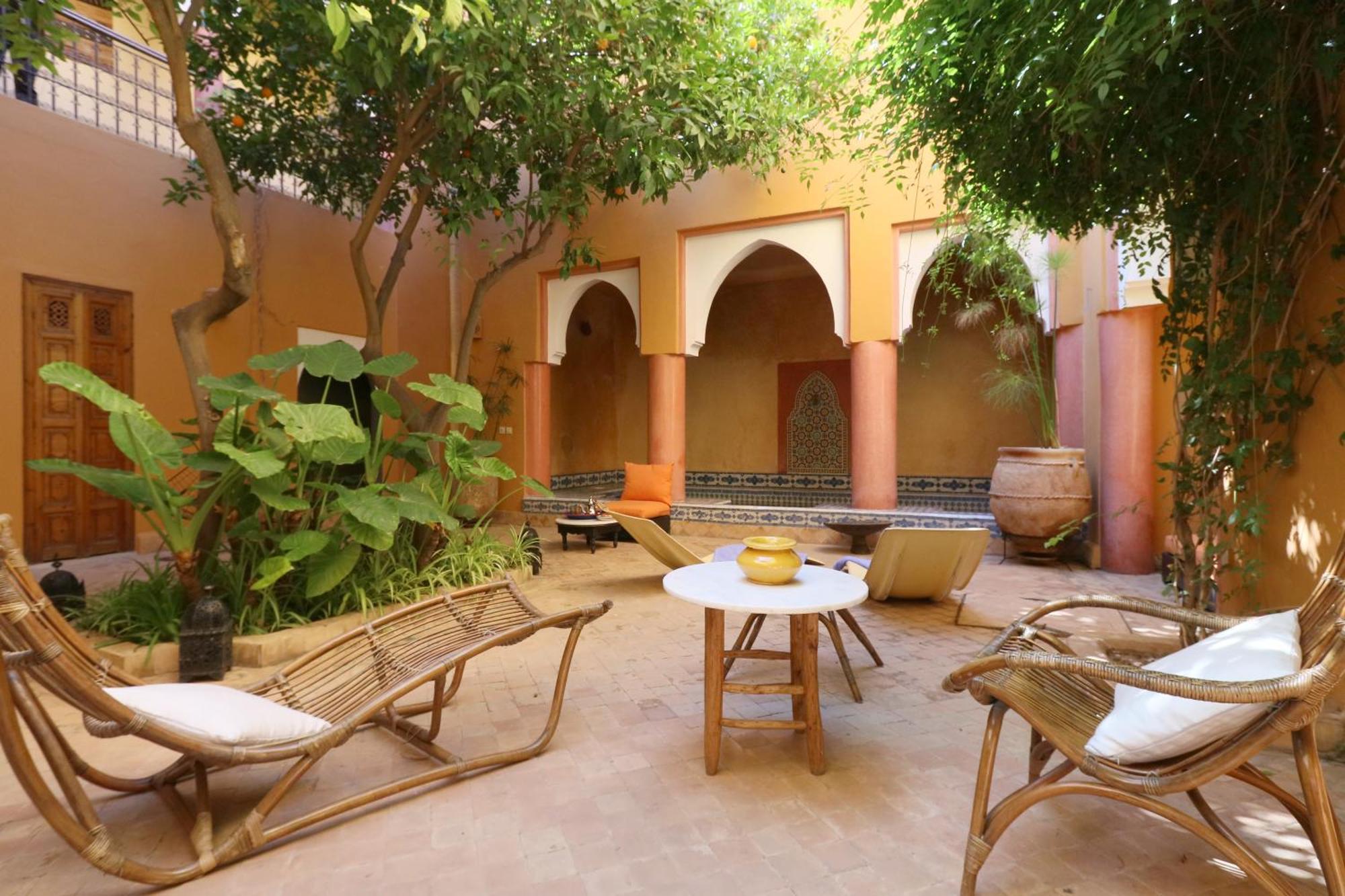 Bed and Breakfast Ryad El Borj Marrakesch Exterior foto